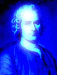 Rousseau in Blue
